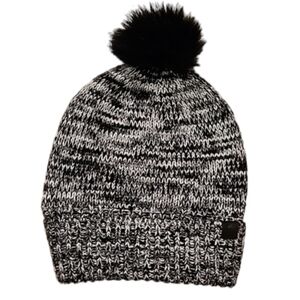 NEW! FRYE Marled Pom Pom Kint Beanie Hat OS.